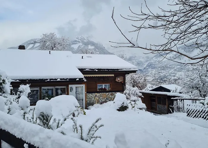 Haus - Bei Einfahrt Grosser Nussbaum By Interhome Apartment Leuk