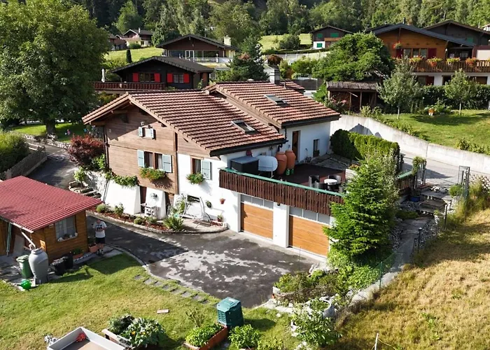 Haus - Bei Einfahrt Grosser Nussbaum By Interhome Leuk